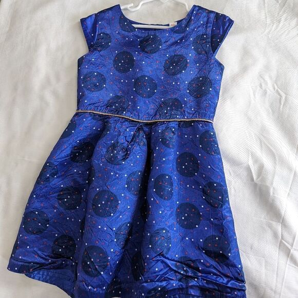 Cat & Jack Polka Dot Dress 6/6X - Picture 3 of 7